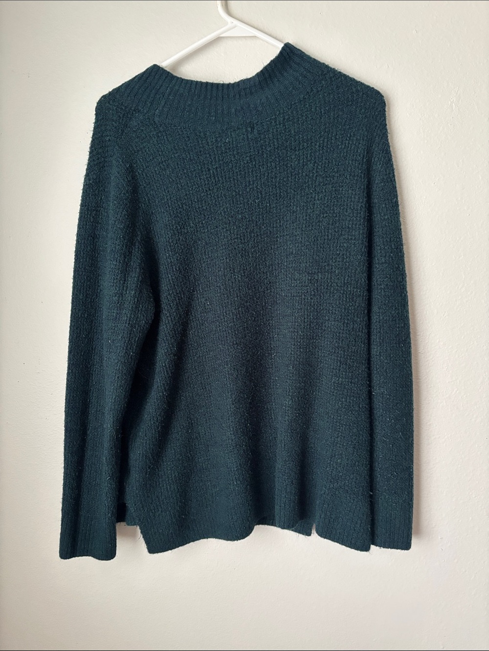 Old Navy Dark Teal Ribbed Knit Cardigan